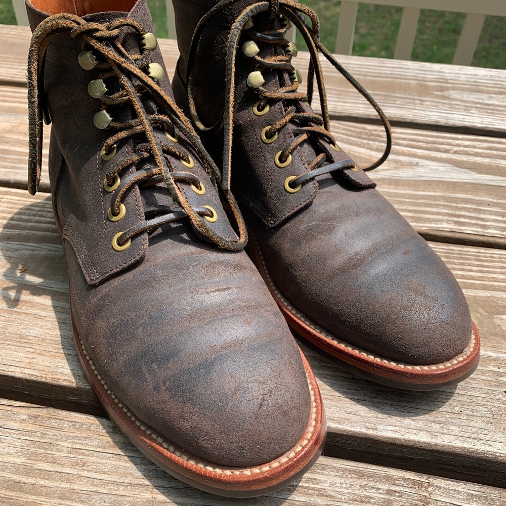 Grant Stone Diesel Boot Earth Waxy Commander 9.5D